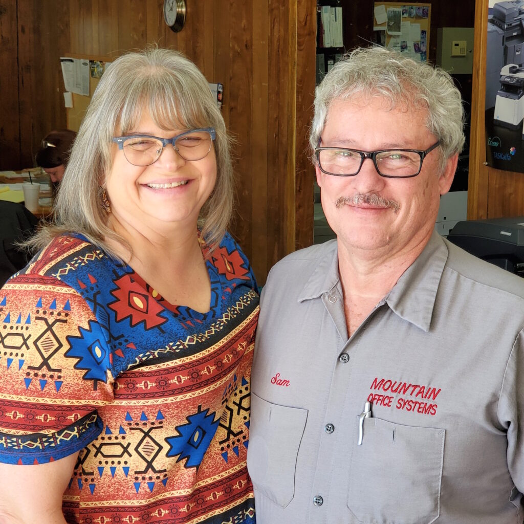 Sherri Warren at Mountain Office Systems of Murphy, NC wants to be found where people are looking - on cell phones