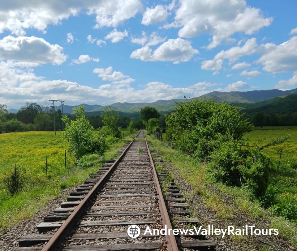 Andrews Valley Rail Tours sweeping WNC View