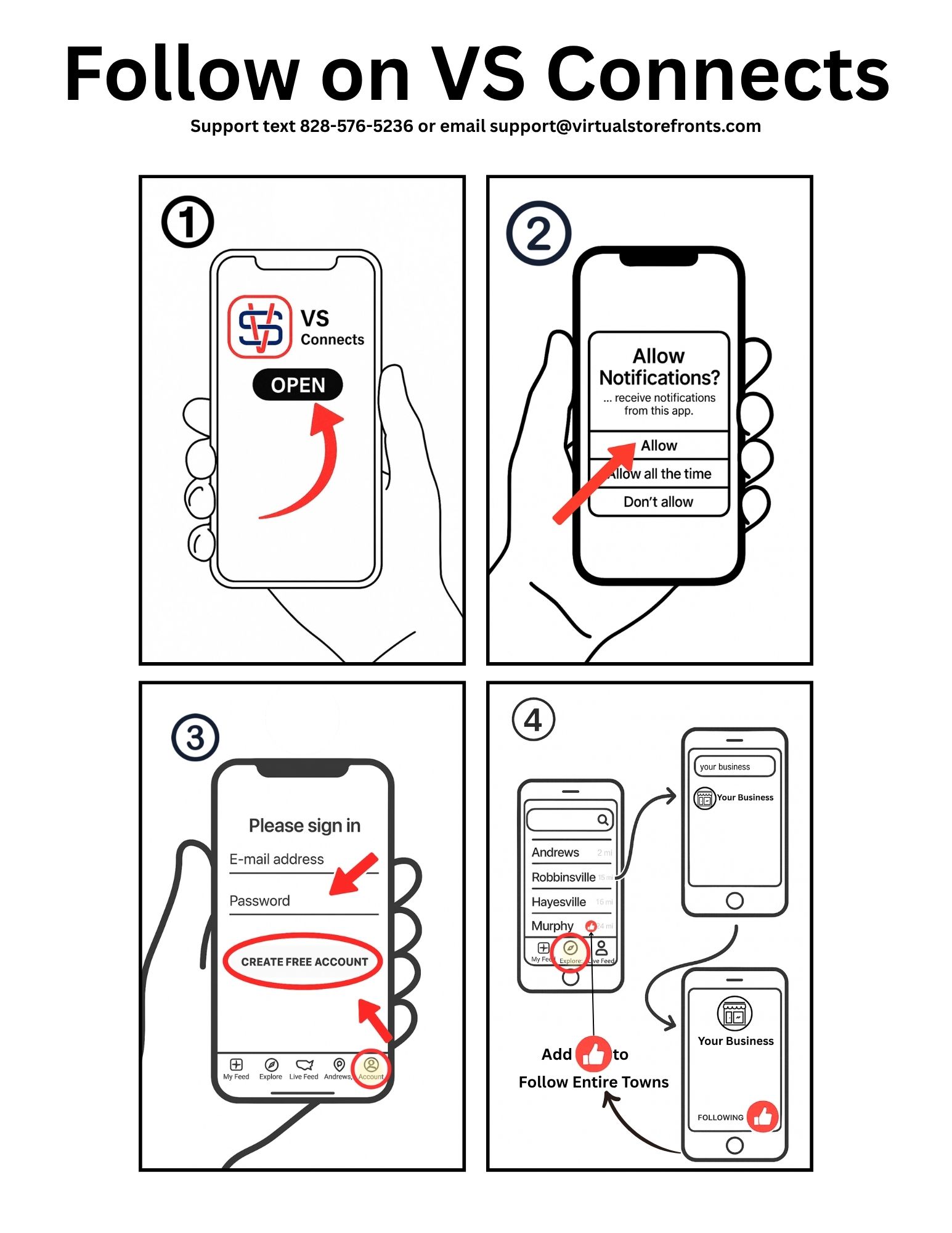 How to Follow Your Favorite Businesses & Public Safety