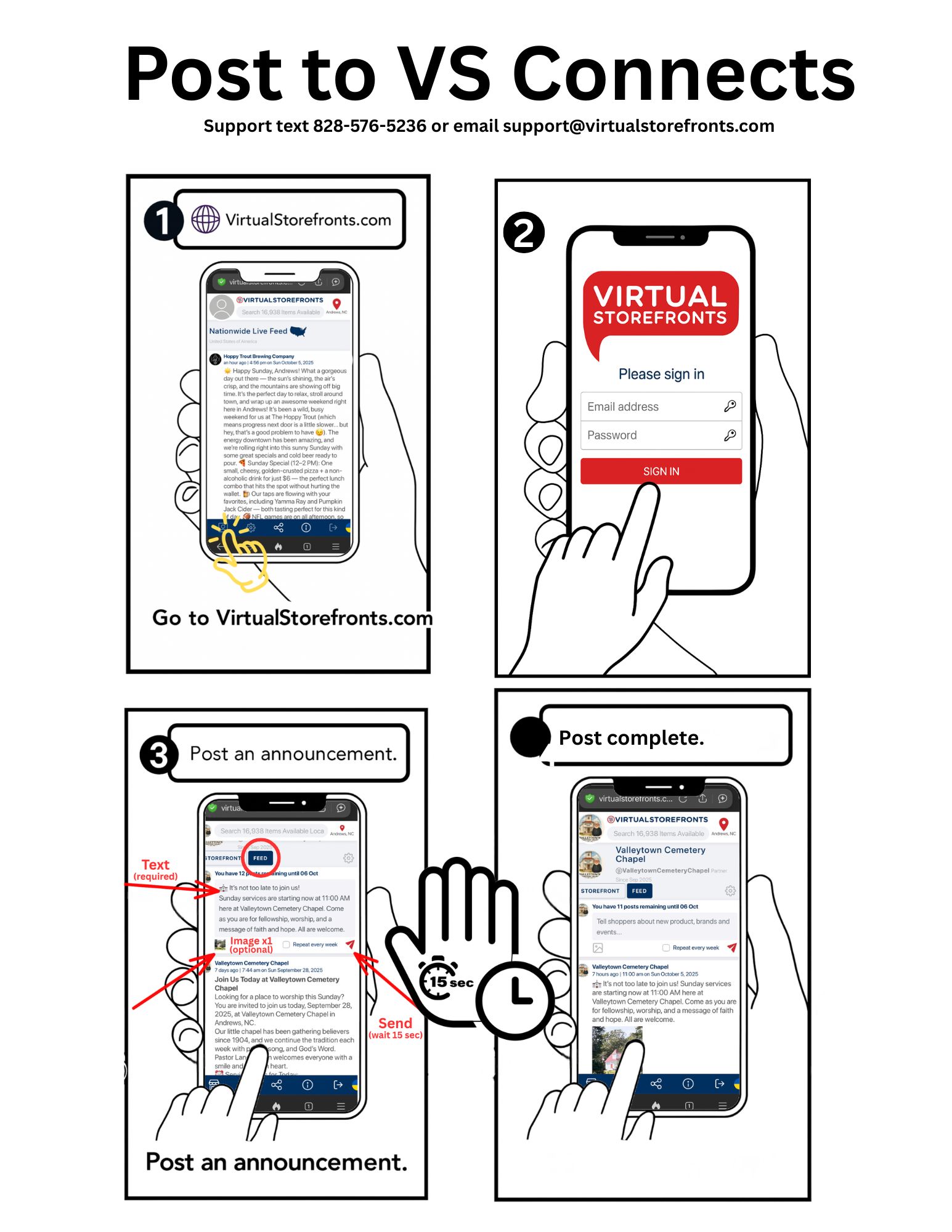 How to Post Updates to Your Community